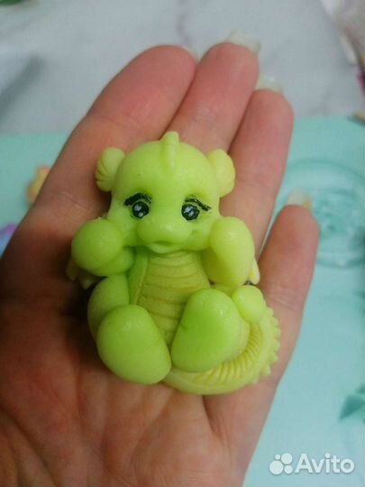 Мыло ручной работы дракончик