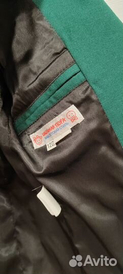 Зелёный школьный пиджак 122