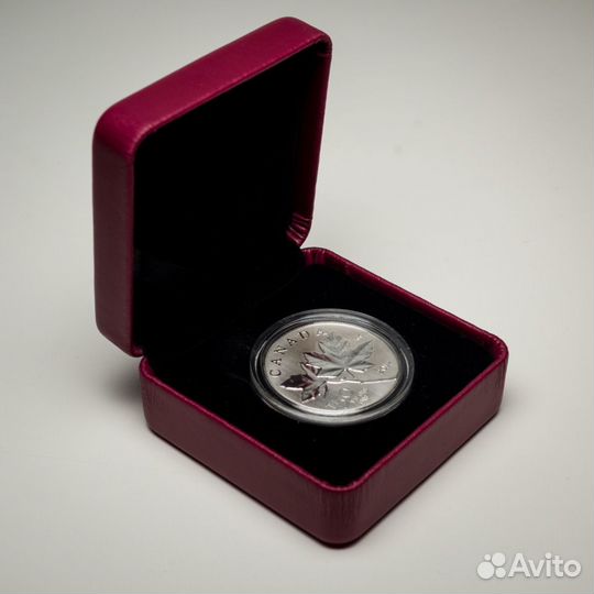 Канада 10 долларов 2017. Канадские кленовые листья