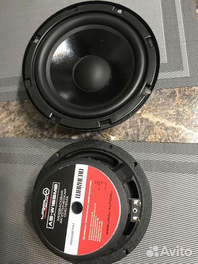 Колонки автомобильные ural AS-W165MB