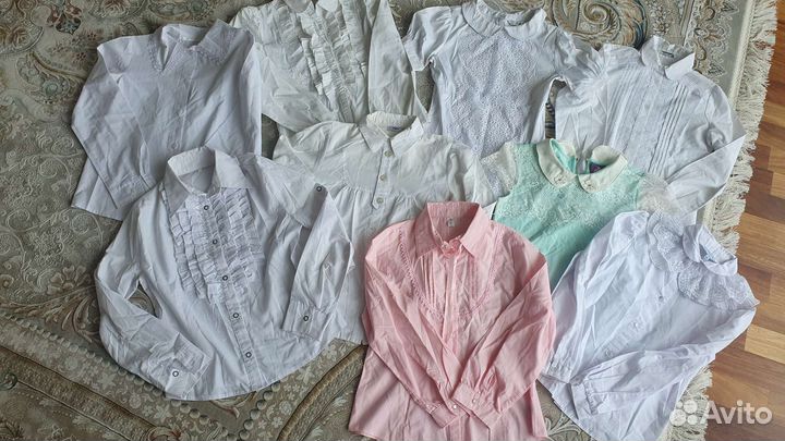 Блузки школьные 146,152,158