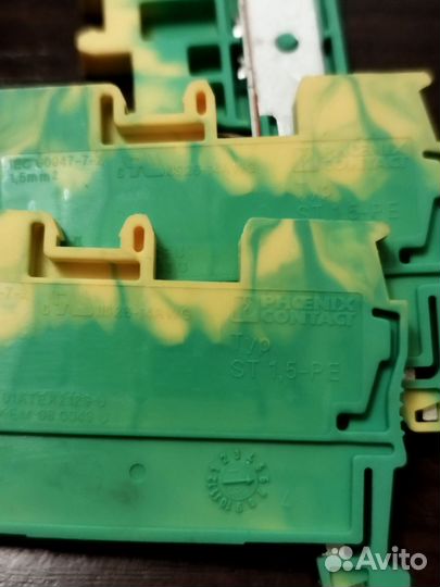 Клеммы земляные Phoenix contact