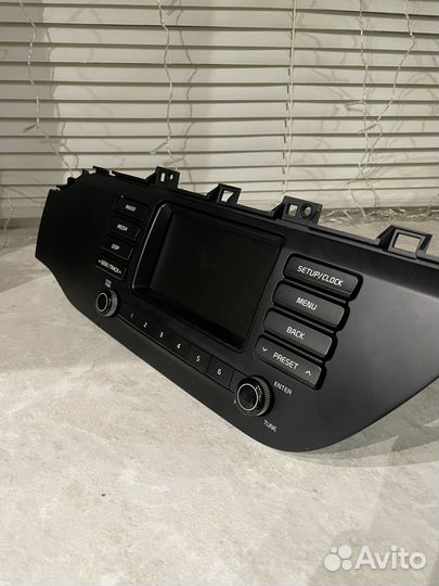 Штатная магнитола kia rio 4