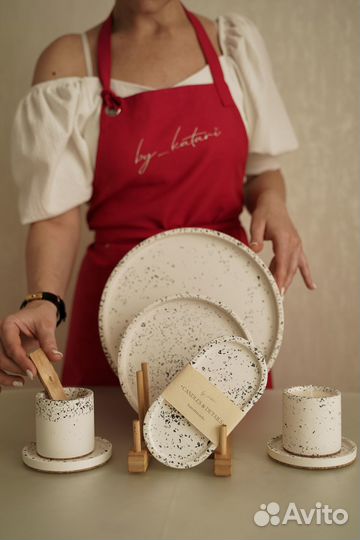 Подносы для свечей и всяких штучек