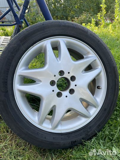 Литые диски и резина летняя 225/50 R17 комплект