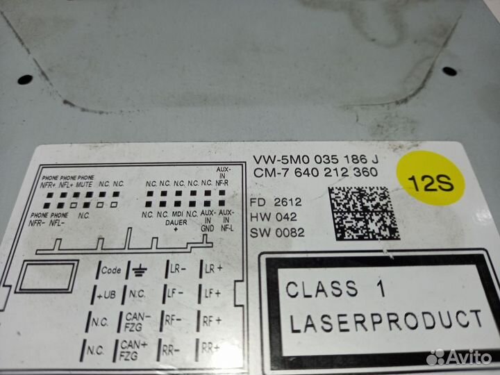 VW Polo (MK5) V Магнитола