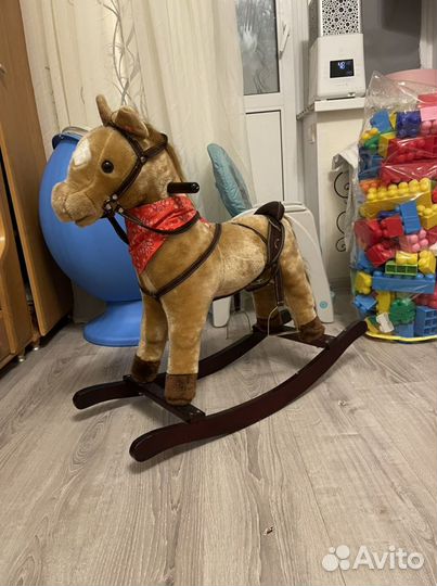 Качалка лошадь baby go