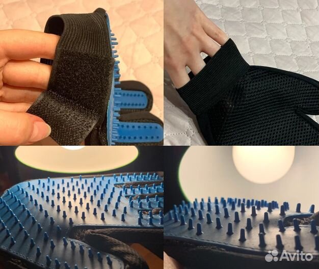 Перчатка расчёска для расчёсывания шерсти животных