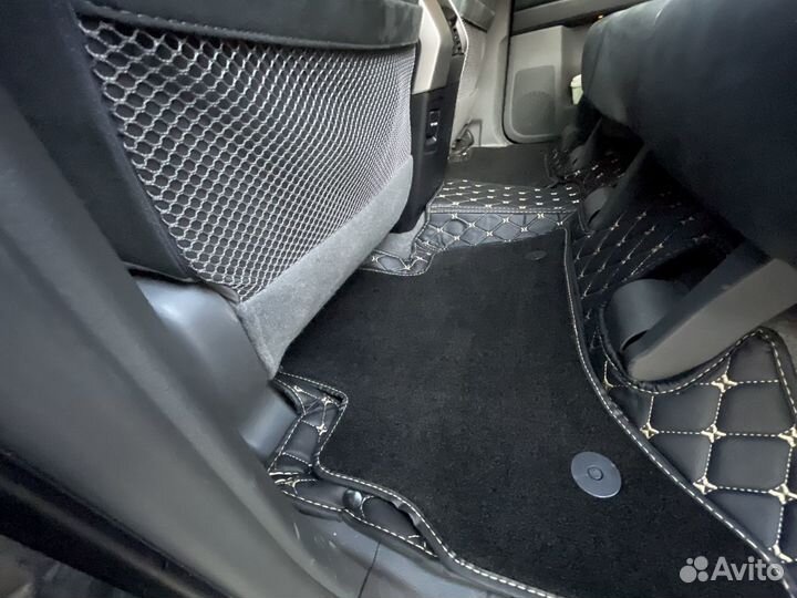 3д 5д коврики из экокожи Тайота Прадо 150