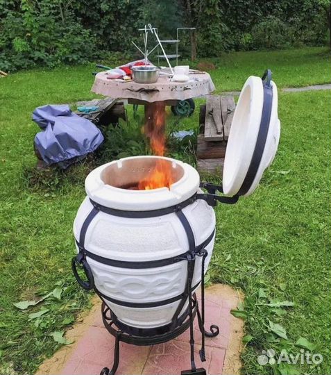 Тандыр Есаул с откидной крышкой