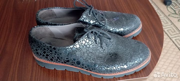 Оксфорды женские 39 размер натуральная кожа