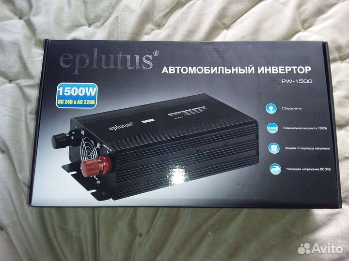 Инвертор преобразователь 24 в на 220 вольт