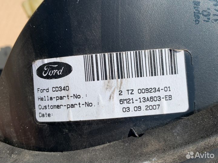 Фонарь задний левый ford galaxy 2