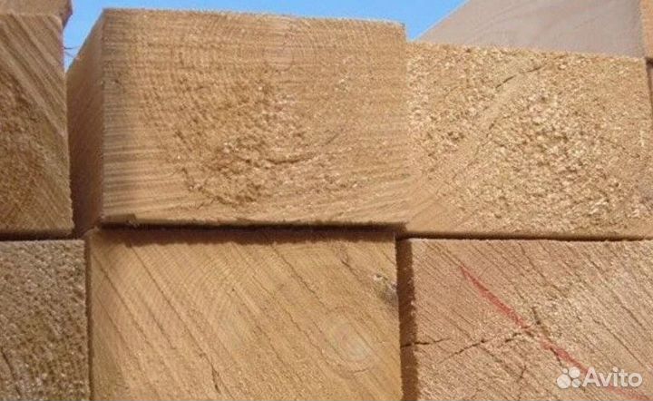 Брус обрезной 1 Сорт Хвоя-Ель/Сосна- Любые размеры