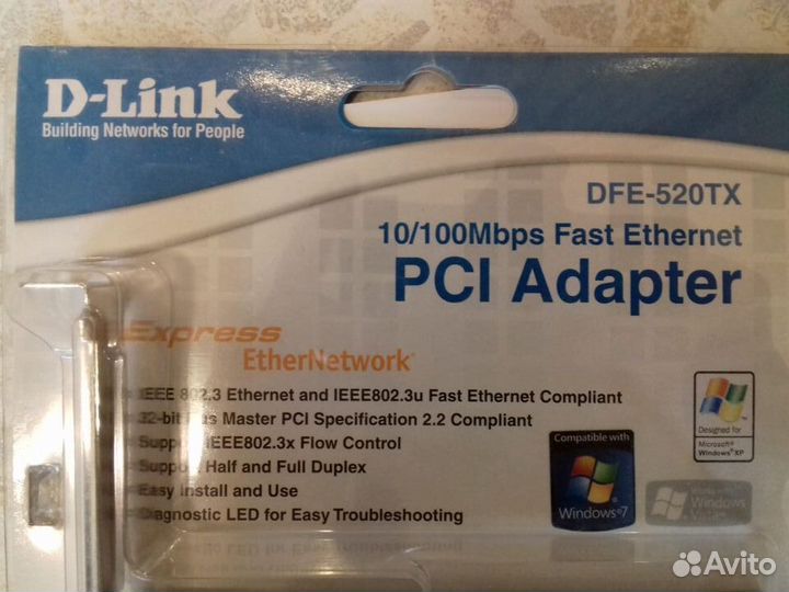 Сетевая карта D-Link DFE-520TX