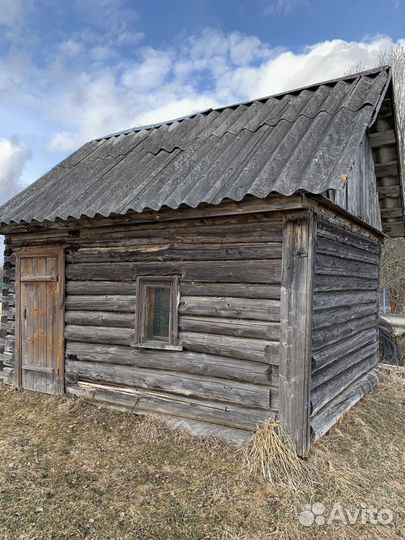 Сруб бани