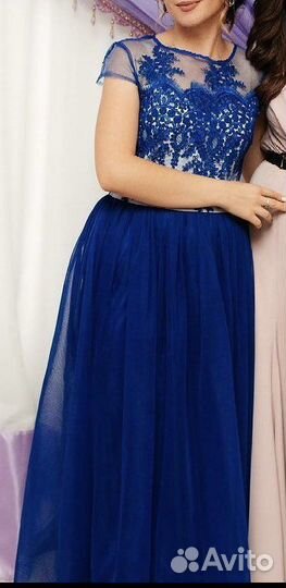 Вечернее платье в пол