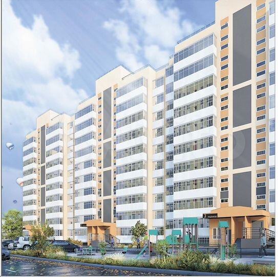 1-к. квартира, 40,5 м², 7/10 эт.