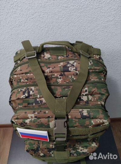 Рюкзак 35л на охоту и рыбалку камуфляж