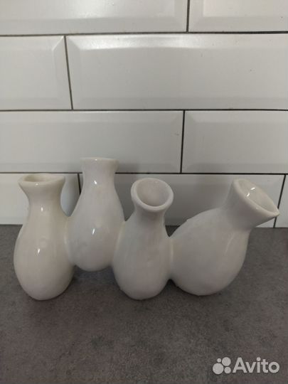 Вазы, часы, кувшин