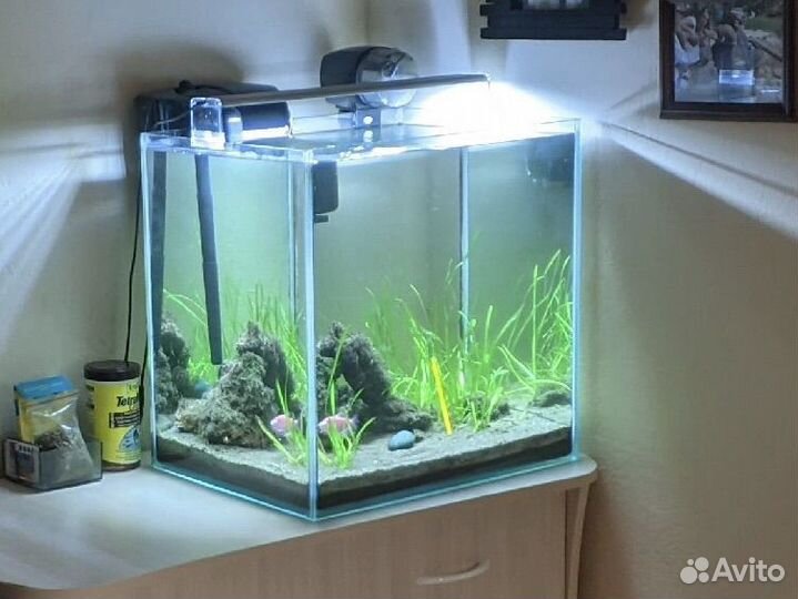 Аквариум 70 литров комплект