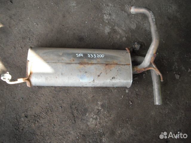 Задняя часть глушителя Suzuki SX4 2006-2013