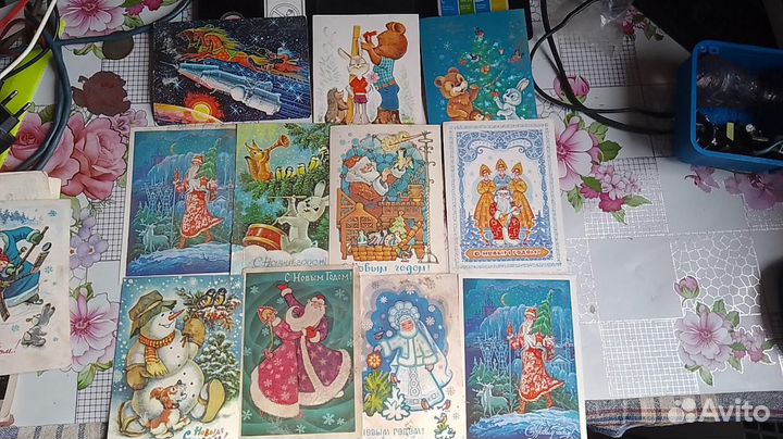 Открытки с новым годом СССР