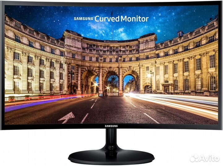 ЖК монитор Samsung 27 дюймов FullHD изогнутый