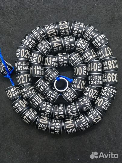 Кольца для голубей отечсвеные