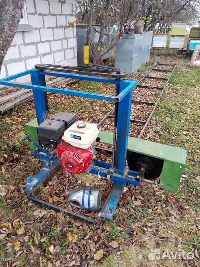 Ленточная пилорама бензиновая 13 лош/с