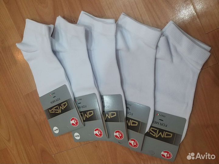 Носки белые omsa р.39-41