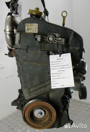 Двигатель Renault Megan 2 1.5 K9K 724