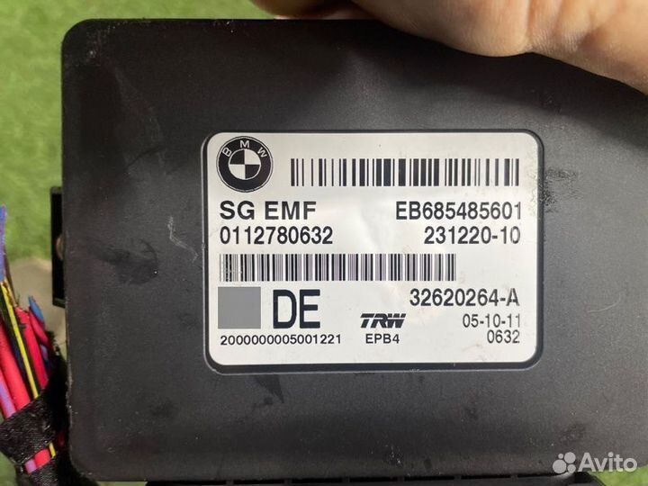 Блок управления стояночным тормозом Bmw 5 F10