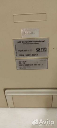 Печатная машинка olympia