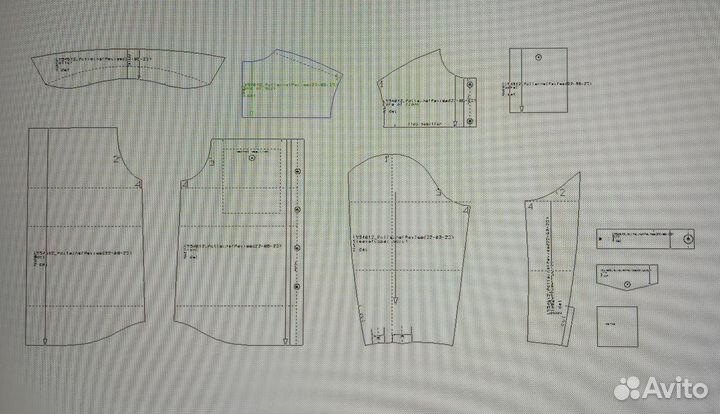 Изготовление лекал одежды