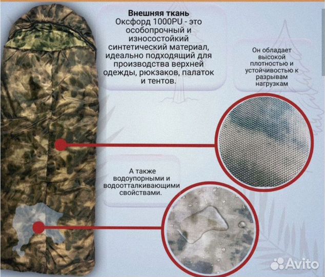 Спальные мешки зимние до -30 С