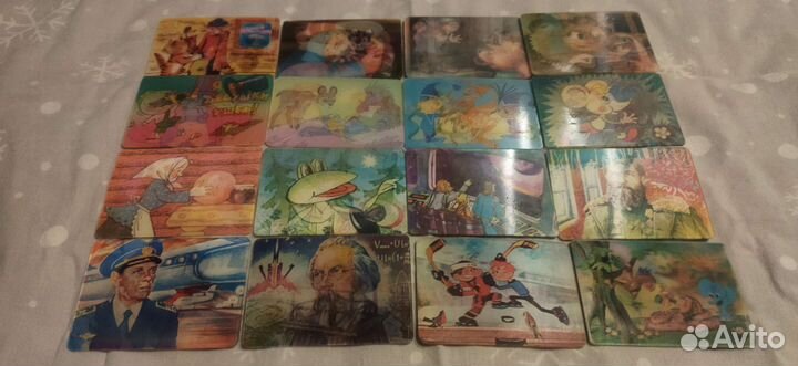 Переливные календарики