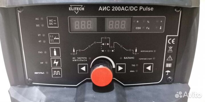 Инвертор сварочный elitech аис 200 AC/DC pulse