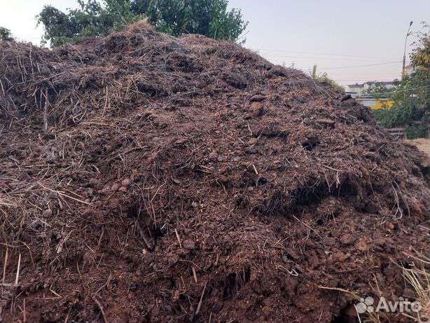 Навоз куриный, коровий, конский