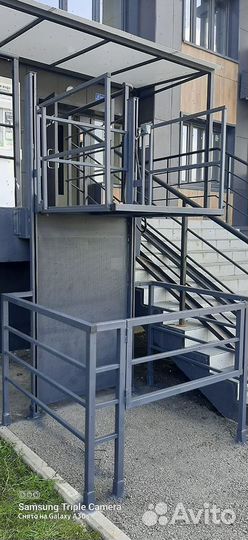 Вертикальный подъемник для инвалидов пту-001Б