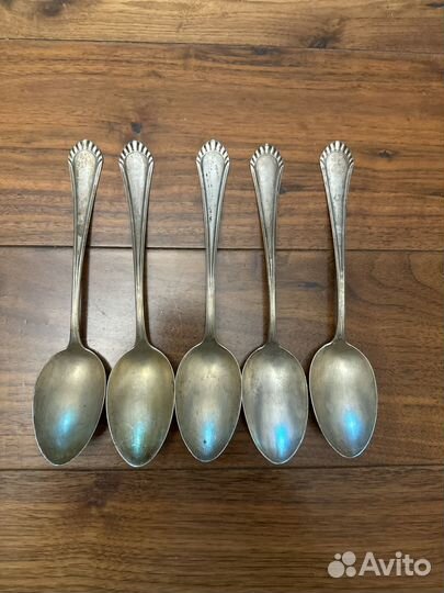 Ложка столовая серебро Германия 1886-1930г