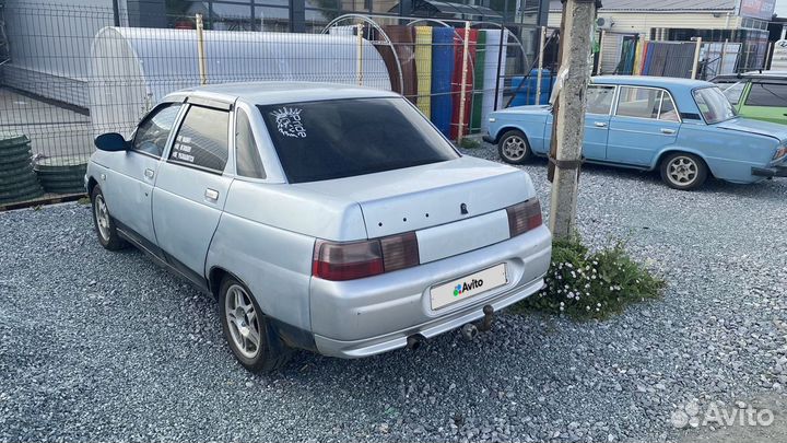 ВАЗ 2110 1.5 МТ, 1999, битый, 250 000 км