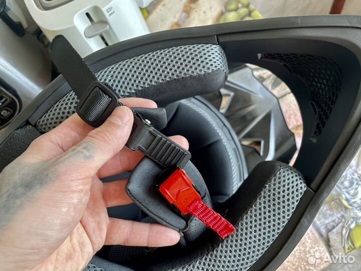 Шлем кроссовый эндуро hizer + Очки для мотокросса