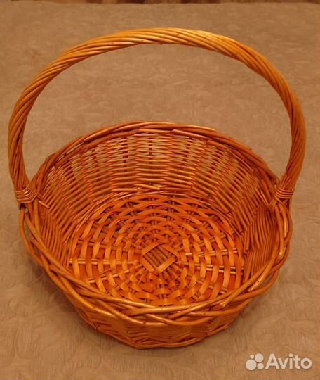 Корзина плетеная натуральная