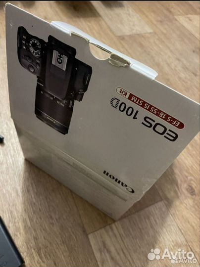 Зеркальный фотоаппарат canon eos 100d