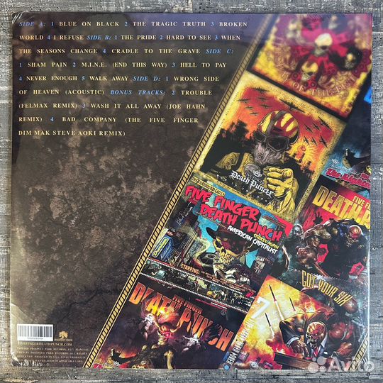 Подборка винила Five Finger Death Punch