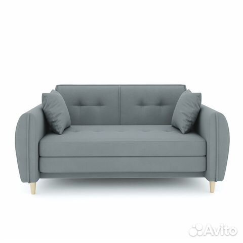 Прямой диван Анита Лайт Грей 170 см Новый