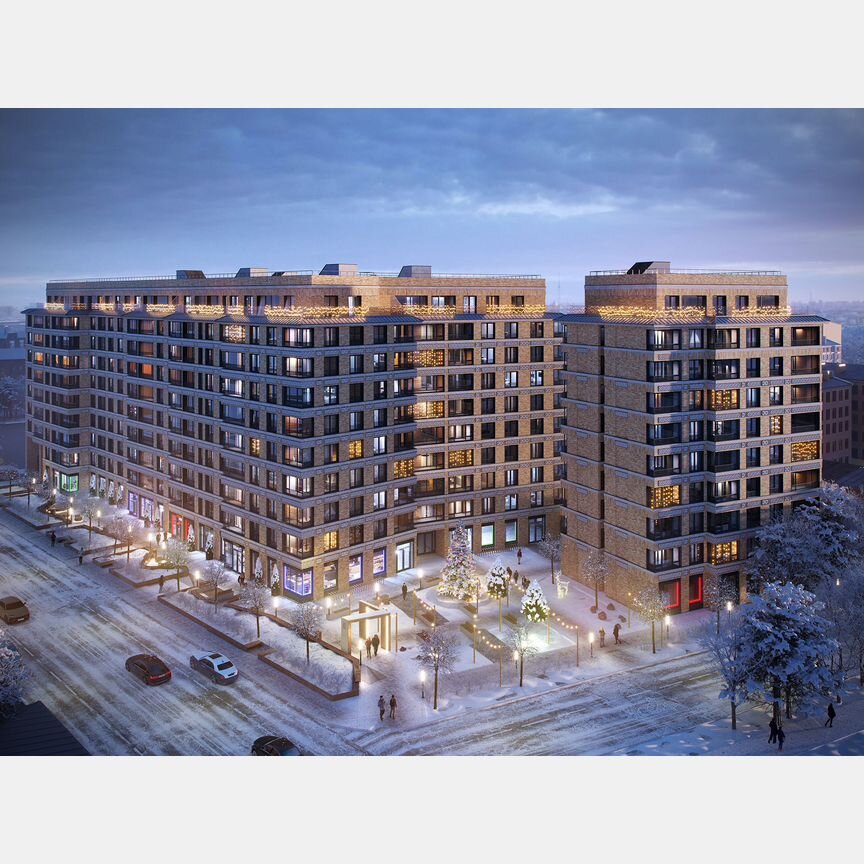 2-к. квартира, 63 м², 2/10 эт.