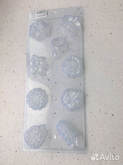 Пластиковые формы для мыловарения, шоколада, марме