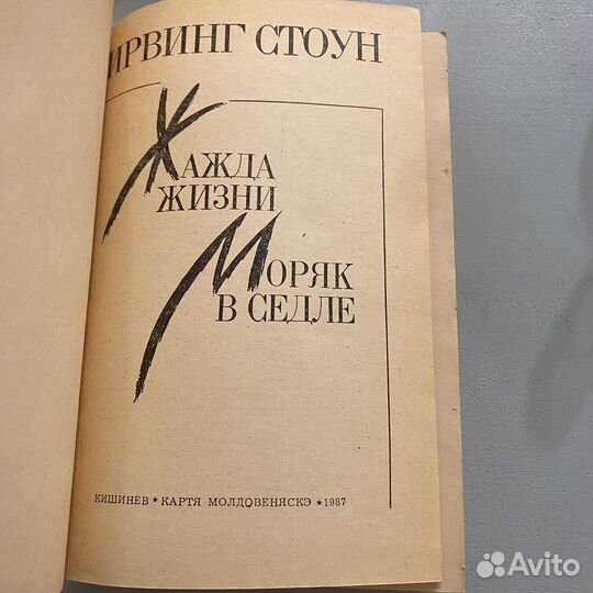 Ирвинг Стоун - Жажда жизни, Моряк в седле